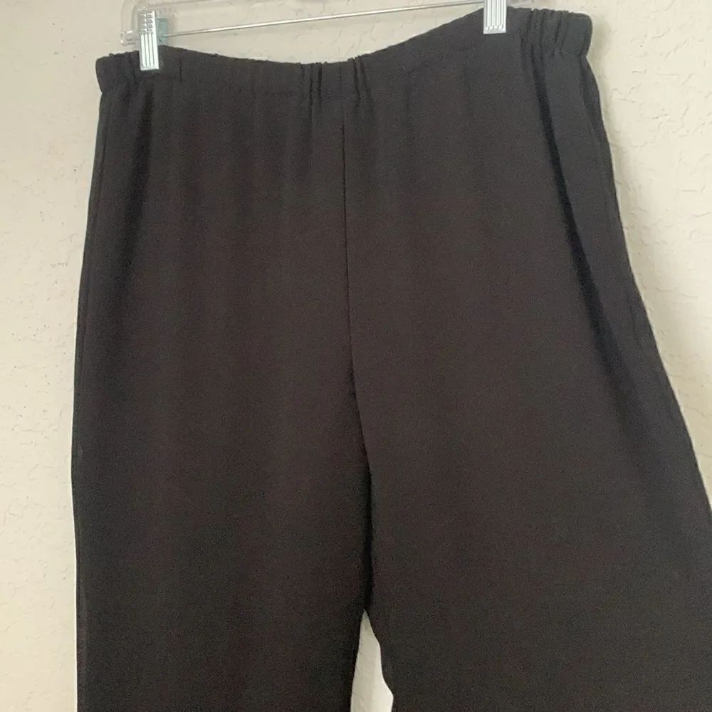Dressbarn Black Lightweight Pants Women’s Size 14